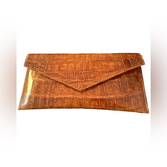 Handbags - Genuine Alligator clutch envelope purse
